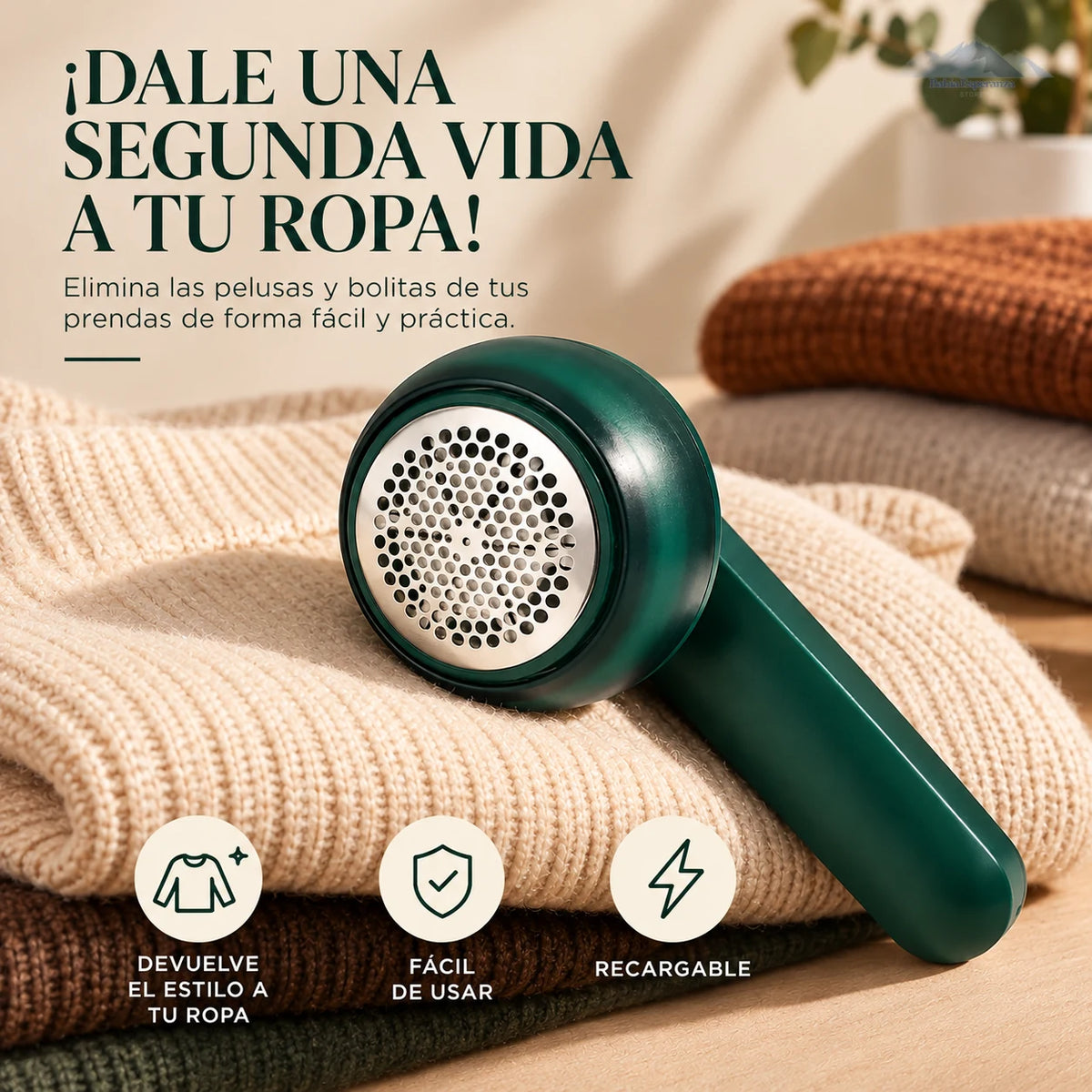 Quitapelusas Eléctrico Recargable